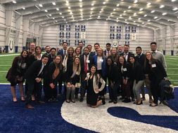Students visit Colts practice facility